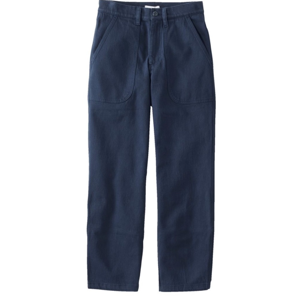 L.L. Bean Signature Washed Cotton Barrel Pants